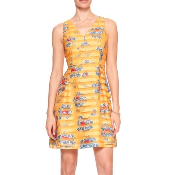 Banana Republic Floral Dress - Picture 1 of 7